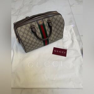 Gucci Ophidia Medium Boston Bag